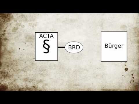 Youtube: Was ist ACTA wirklich? 1/4: Einleitung, internationale Abkommen, Zielsetzung
