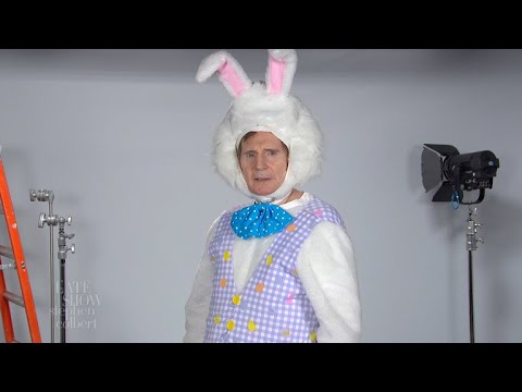 Youtube: Liam Neeson Auditions To Play The Easter Bunny