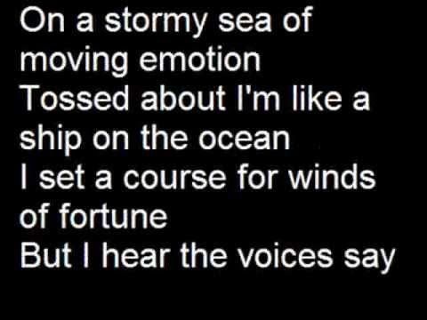 Youtube: Kansas - Carry on my wayward son - Lyrics