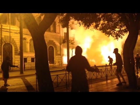 Youtube: [9 July 2016] No Future Riot in Athens, Greece (Exarcheia)