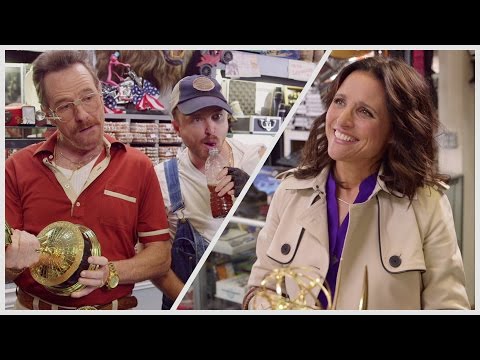 Youtube: Barely Legal Pawn, feat. Bryan Cranston, Aaron Paul and Julia Louis-Dreyfus