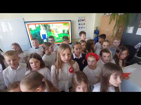 Youtube: Mazurek Dąbrowskiego w SP 33 Kielce '2025