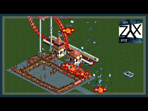 Youtube: 5 Ways to Kill Peeps (RollerCoaster Tycoon 2)