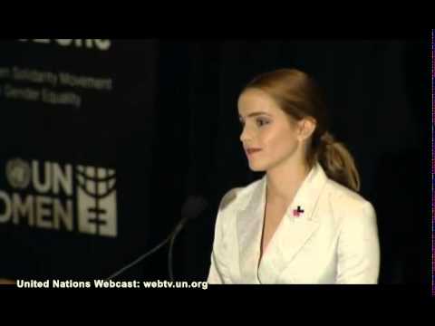 Youtube: Emma Watson UN speech