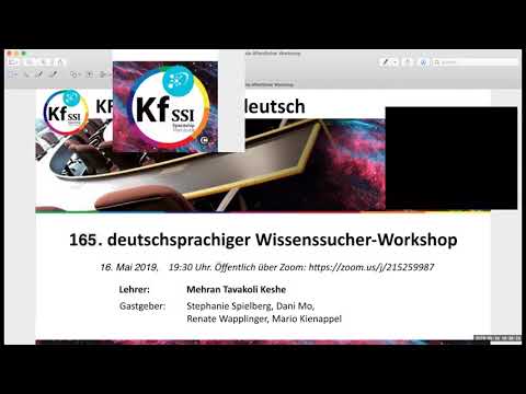 Youtube: 2019 05 16 PM Public Teachings in German - Öffentliche Schulungen in Deutsch