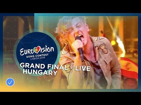 Youtube: AWS - Viszlát Nyár - Hungary - LIVE - Grand Final - Eurovision 2018