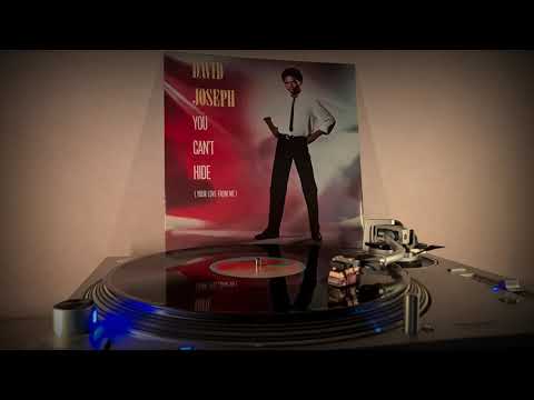 Youtube: David Joseph - You Can't Hide (Your Love From Me) - 1983 (4K/HQ)
