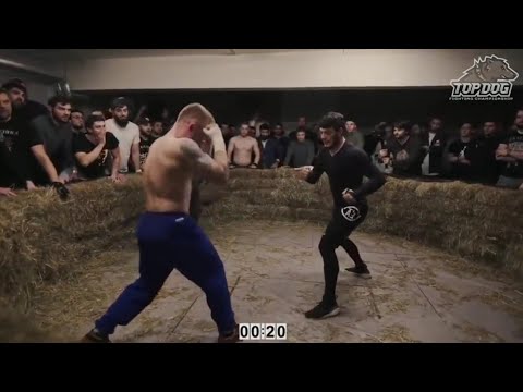 Youtube: Zelemkhan Machine-gunner vs Evgeniya Moryak | Fight with bare fists.