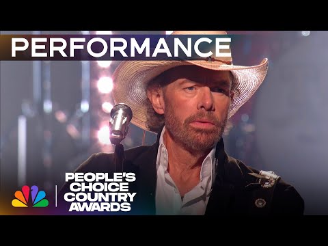 Youtube: Toby Keith Performs "Don’t Let the Old Man In" at the 2023 People's Choice Country Awards | NBC
