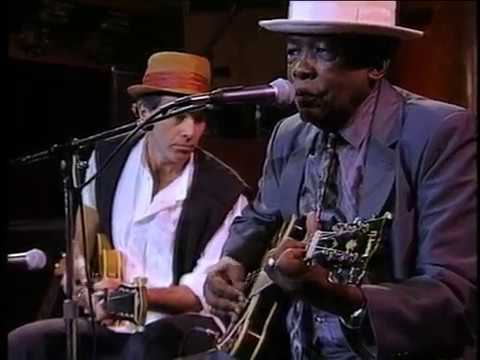 Youtube: John Lee Hooker with Ry Cooder "Hobo Blues", 1990