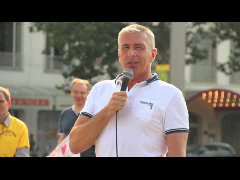 Youtube: Jo Conrad auf der Nord-West-Mahnwache - Bremen - 26.07.2014