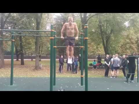 Youtube: 22 clean muscle ups