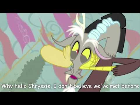 Youtube: Epic Pony Battle of History- Queen Chrysalis vs. Discord
