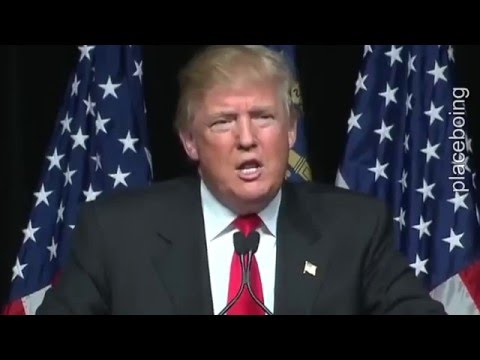 Youtube: Trump hates bright lights!