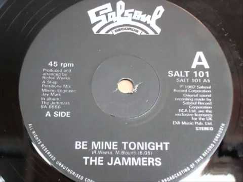 Youtube: The Jammers -  Be Mine Tonight (1982)