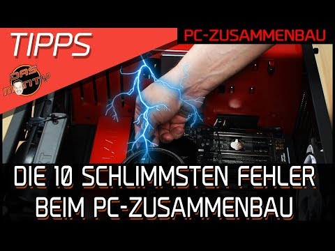 Youtube: PC Bauen - Die 10 schlimmsten Fehler beim PC-Zusammenbau | DasMonty