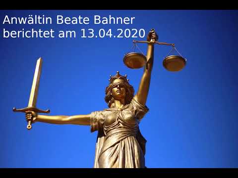 Youtube: Rechtsanwältin Beate Bahner - Misshandelt und in Psychatrie verschleppt (13.04.2020)