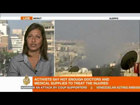 Youtube: Al Jazeera's Zeina Khodr reports on Syria