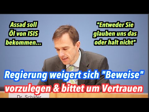 Youtube: Bundesregierung weigert sich "Beweise" vorzulegen & bittet lieber um "Vertrauen"