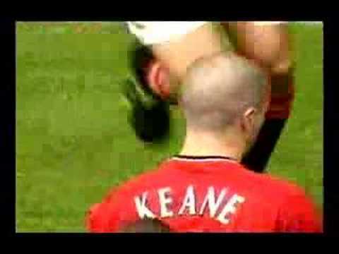 Youtube: Roy Keane Ends Håland's Career In Manchester Derby