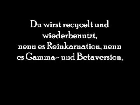 Youtube: Prinz Pi - So viele Fragen Lyrics.wmv