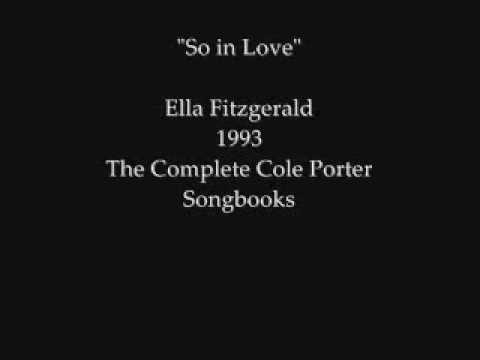 Youtube: Ella Fitzgerald - So in Love