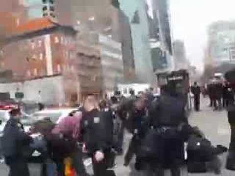 Youtube: American Police Beat Up Tibet Peace Protesters....DISGUSTING
