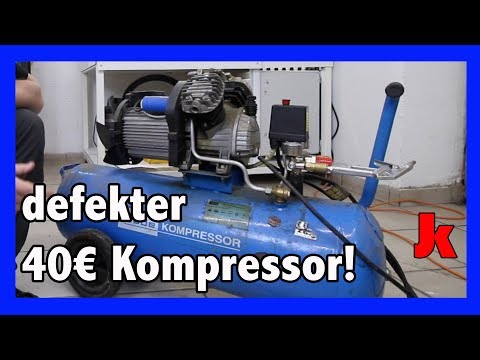Youtube: Güde Kompressor Druckschalter Reparatur einfach!