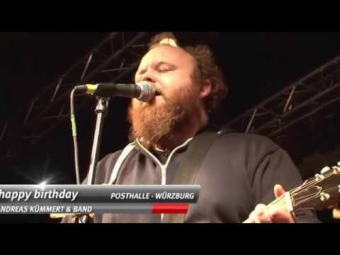 Youtube: Andreas Kümmert - Happy Birthday & Sweet Home Chicago LIVE Posthalle Würzburg