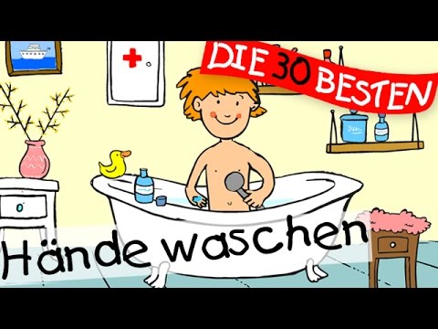 Youtube: 🏞️ Hände waschen  - Bewegungslieder zum Mitsingen || Kinderlieder