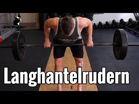 Youtube: Langhantelrudern | Richtig erklärt und vorgemacht!