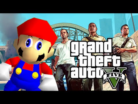 Youtube: Grand Theft Mario - If Mario was in...GTA V