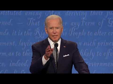 Youtube: Joe asks President Trump ,'Will you shut up, man?' during presidential debate