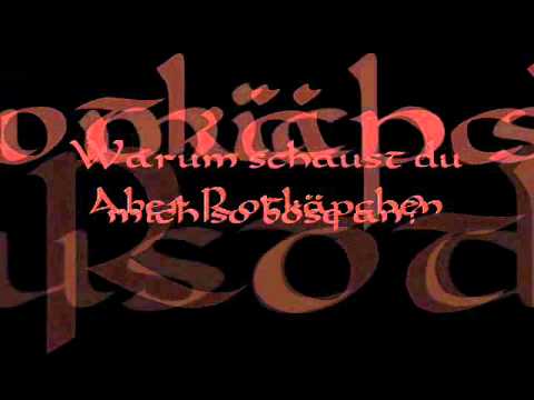 Youtube: VARG - Rotkäpchen (Lyrics Video)