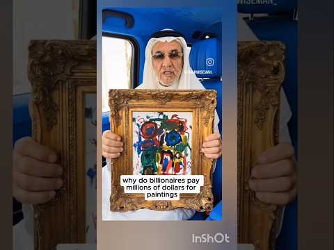 Youtube: why do billionaires pay millions for ugly paintings 🖼 🤔 _#explore #paintings #art