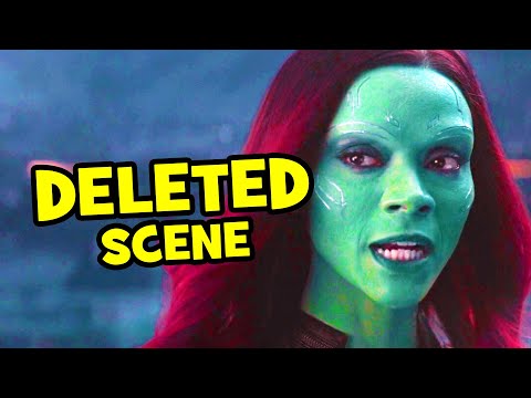 Youtube: Avengers Infinity War DELETED SCENE Thanos & Gamora + Breakdown