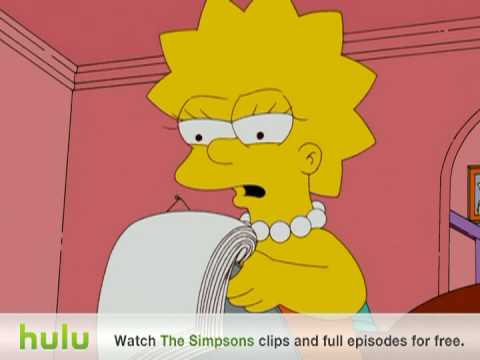 Youtube: The Simpsons - MyBill
