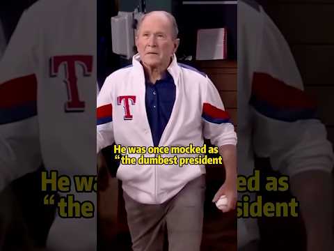 Youtube: He was once mocked as the dumbest president #georgewbush #celebrities #foryou #fyp #usa