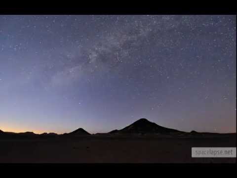 Youtube: Schwarze Wüste - Black Desert - Egypt - Zeitraffer - Timelapse - Sternenhimmel