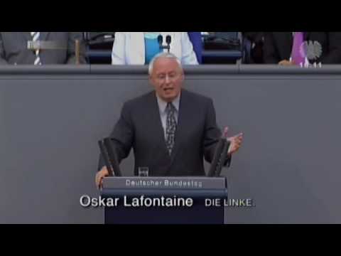Youtube: Oskar Lafontaine, DIE LINKE: Wir brauchen soziale Sicherheit