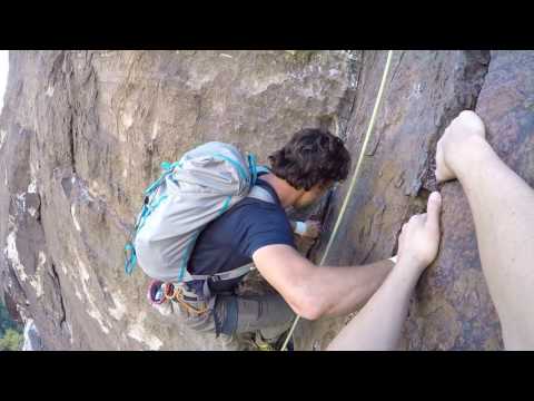 Youtube: Passed by Free Solo Climber - Dark Shadows, Red Rocks, Neveda