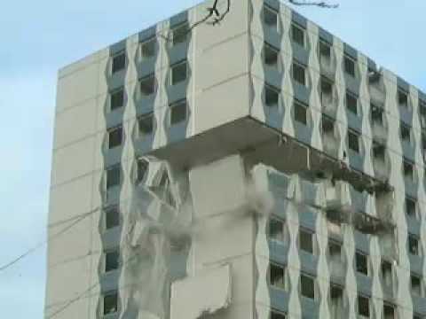 Youtube: Top-Down building collapse 2