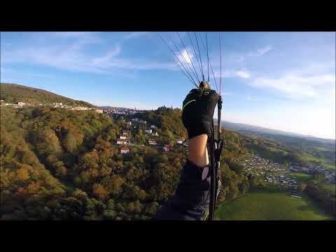 Youtube: Gleitschirmflug in Lindenfels