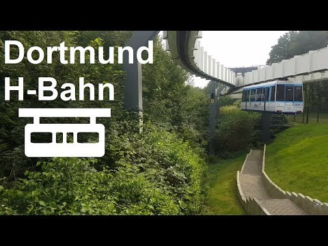Youtube: Dortmund H-Bahn - Hanging Railway - Suspension Railway