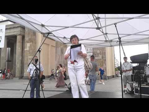 Youtube: Offener Brief an den Zentralrat der Juden, vorgelesen in Berlin am Brandenburger Tor, 04.08.14