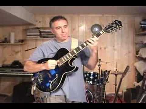 Youtube: Jake Reichbart plays straight ahead bebop jazz guitar, There is no greater love