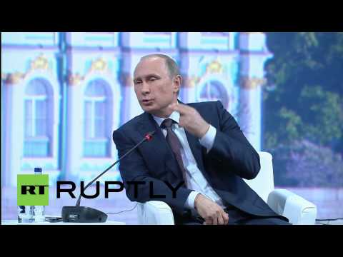 Youtube: Russia: Political solution will get arms out of Ukraine - Putin