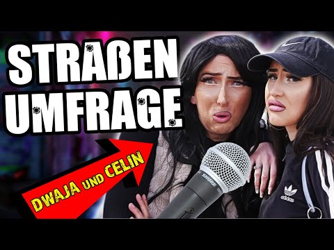 Youtube: Straßenumfrage mit Dwaja und Celin😅  - Extrem Peinlich!  | Freshtorge