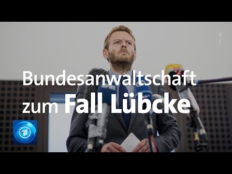 Youtube: Fall Lübcke: Bundesanwaltschaft sieht rechtsextremistischen Hintergrund