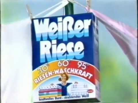 Youtube: Weißer Riese Werbung 1988